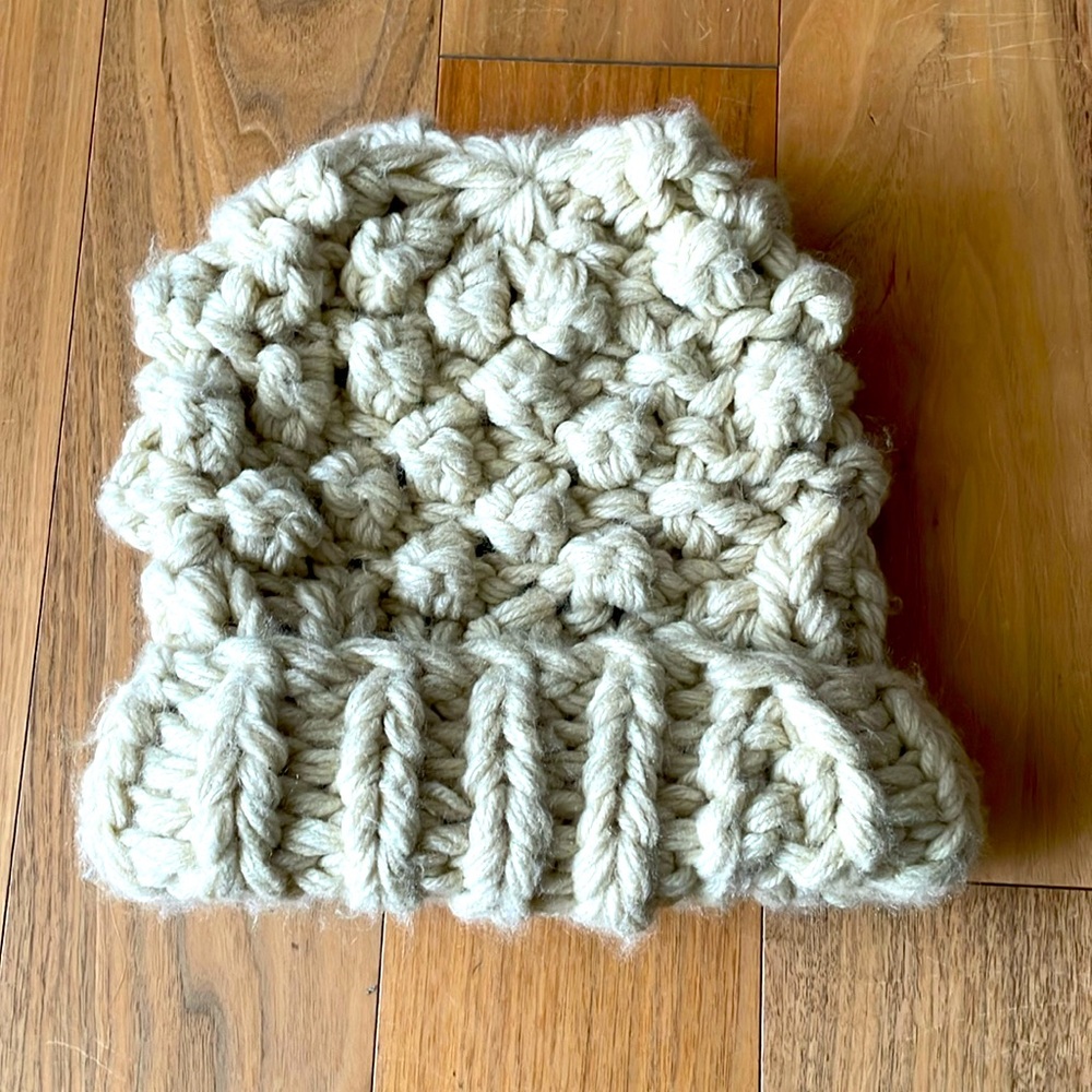 Freepeople Big Chunky Crochet winter hat